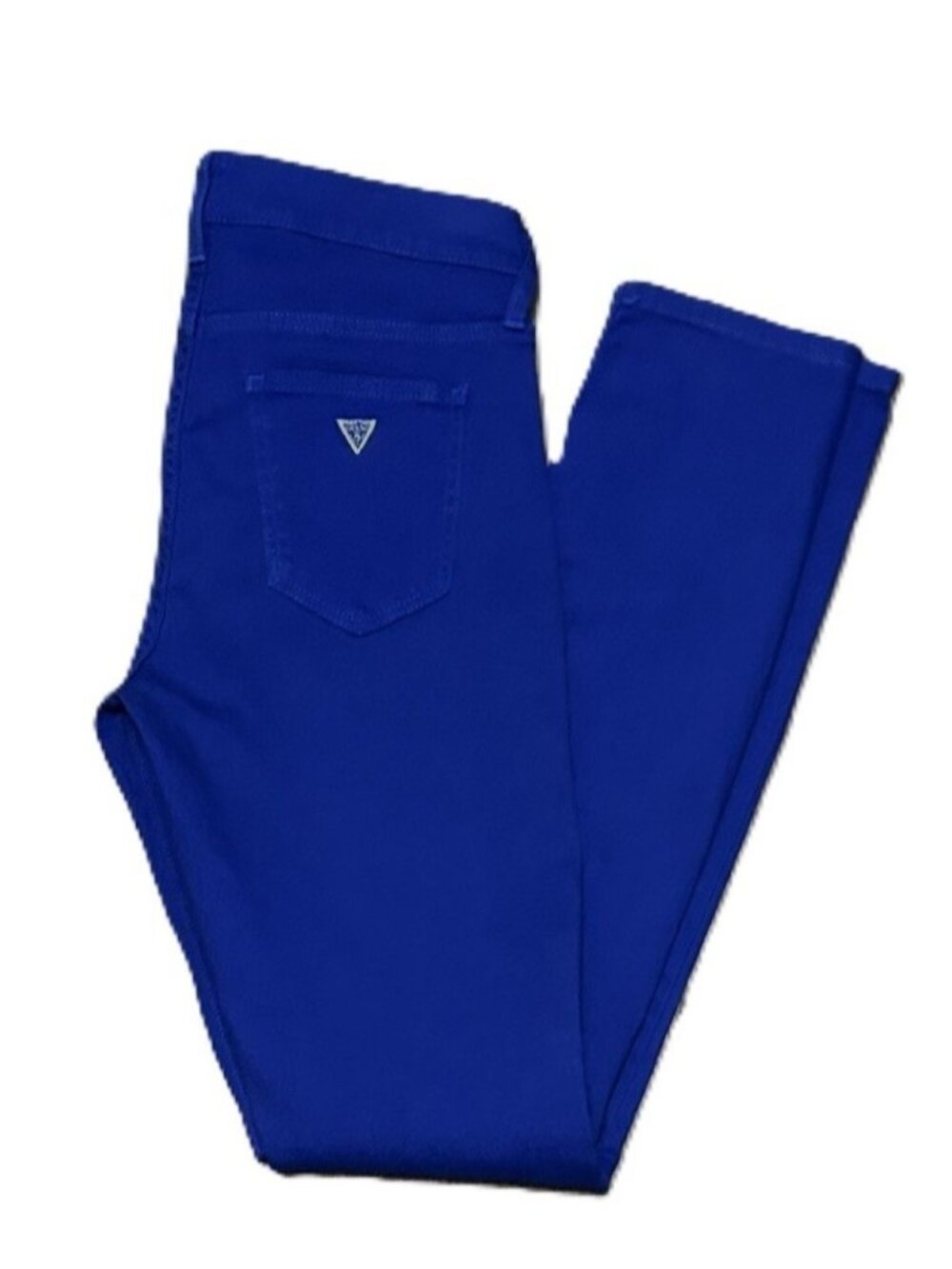 Guess 1981 Woman Royal Blue Skinny Jeans